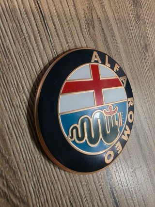 Stemma Badge logo Alfa Romeo nuovo per calandra ma