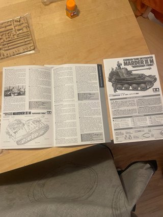 Maqueta Tamiya Marder III M Normandy Front