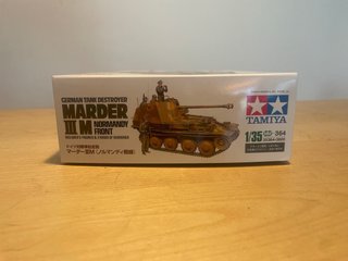 Maqueta Tamiya Marder III M Normandy Front