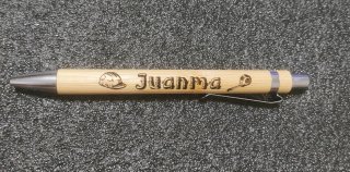 Bolígrafo de madera personalizado