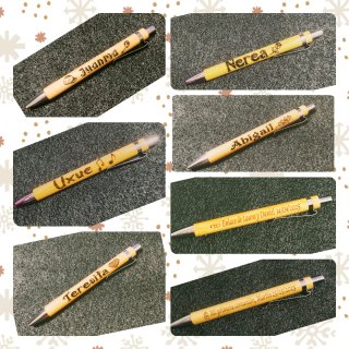 Bolígrafo de madera personalizado