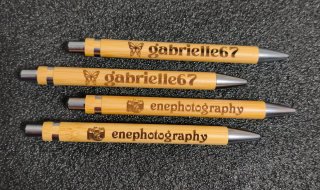 Bolígrafo de madera personalizado