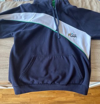 Sudadera Safa Azul y Blanca