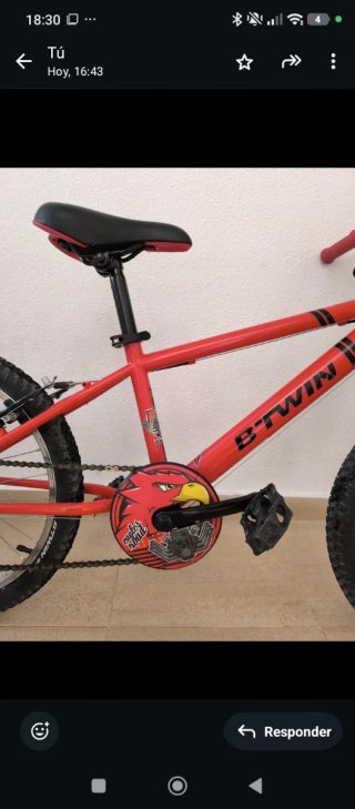 Bicicleta Infantil 8-10 años Ruedas 20 Decathlon