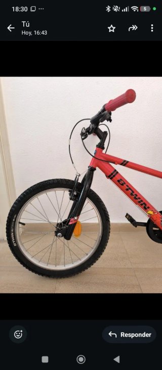 Bicicleta Infantil 8-10 años Ruedas 20 Decathlon