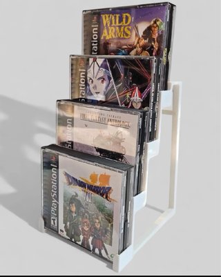 Expositor Doble Estuche Juegos PS1