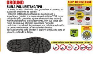 Zapatos de seguridad COFRA negros