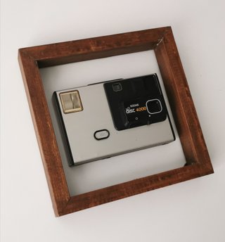 KODAK Vintage cuadro antigua cámara fotográfica