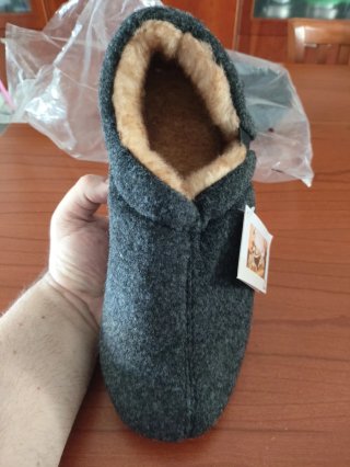 ZIZOR Pantofole Uomo Memory Foam Foderate