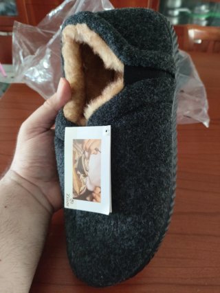 ZIZOR Pantofole Uomo Memory Foam Foderate