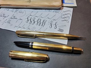 Set Stilografica e Portamine Columbus Vintage