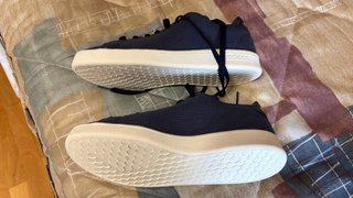 Zapatillas Adidas Azul Marino y Blanco
