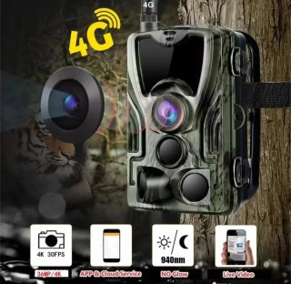 Cámara de Caza HC-801 PRO 4G 36MP 4K Sin Estrenar