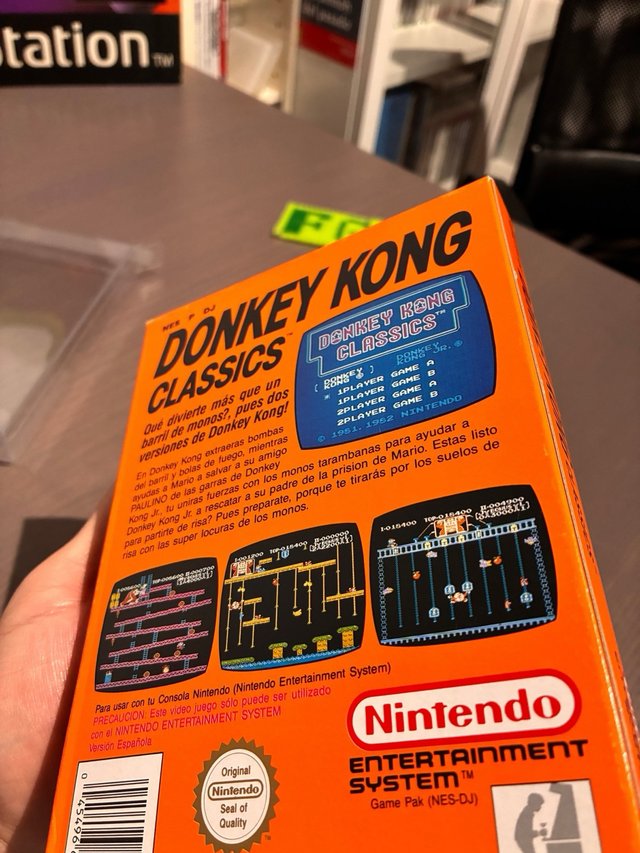 Donkey Kong Classics NES - Como Nuevo