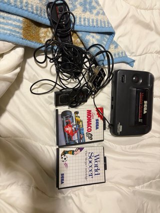 Consola Sega Master System II Negra