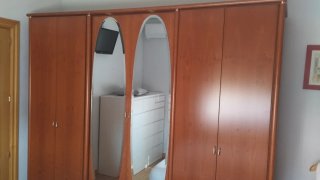 Dormitorio: Cabecero, Mesitas, Armario y Tocador