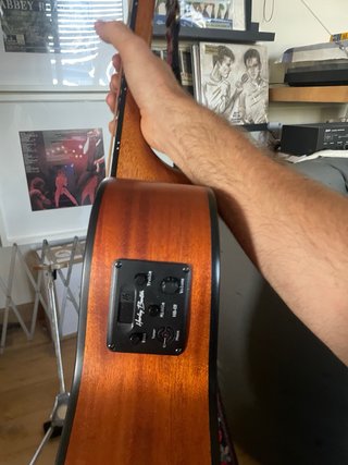 Guitarra zurda Harley Benton