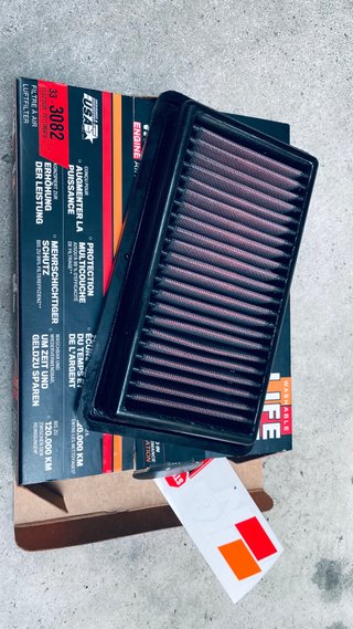 Filtro Aire K&N Alto Rendimiento Clio 5 para motor