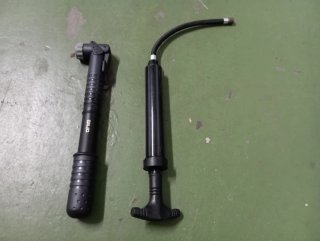 Inflador manual para bicicleta