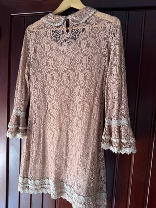 Vestido rosa empolvado  Chatik & Kertain Talla L