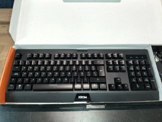 Kit gaming Teclado + Ratón inalámbrico Krom Kabala