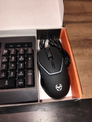 Kit gaming Teclado + Ratón inalámbrico Krom Kabala