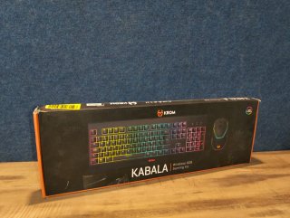 Kit gaming Teclado + Ratón inalámbrico Krom Kabala