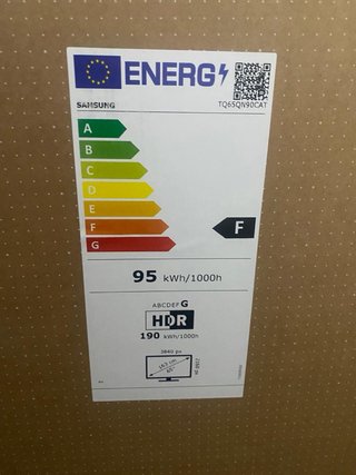 Televisor Negro Grande samsung
