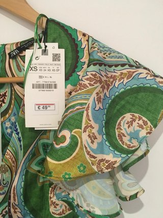 Mono Zara Estampado Talla XS