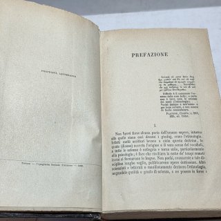 Libro - M. A. Canini Dizionario Etimologico  1925