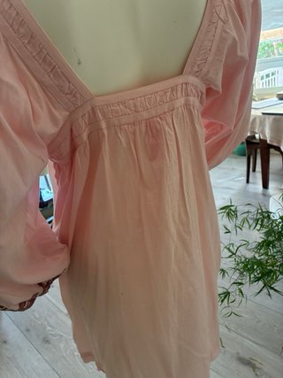 Vestido Flamenco Rosa Talla Única