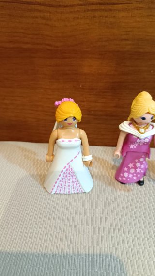 Conjunto 3 Muñecas Playmobil Princesas