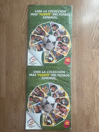 2 Álbumes Fútbol Liga 94-95