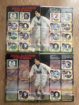 2 Álbumes Fútbol Liga 94-95