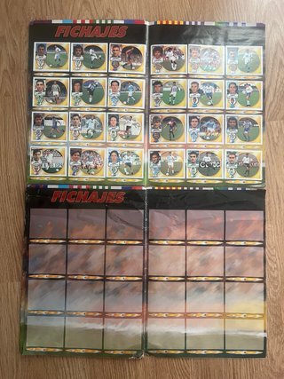 2 Álbumes Fútbol Liga 94-95