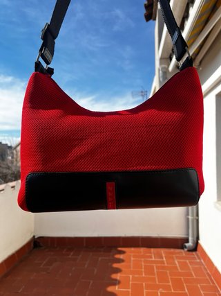 Bolso Prada Sport Rojo y Negro