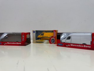Lote 3 Furgonetas 1/43