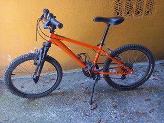 Bicicleta infantil Rockrider 20 polzades