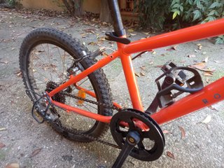 Bicicleta infantil Rockrider 20 polzades