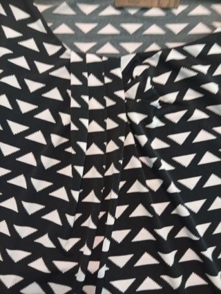 Camiseta CORTEFIEL Talla S Estampado Triángulos