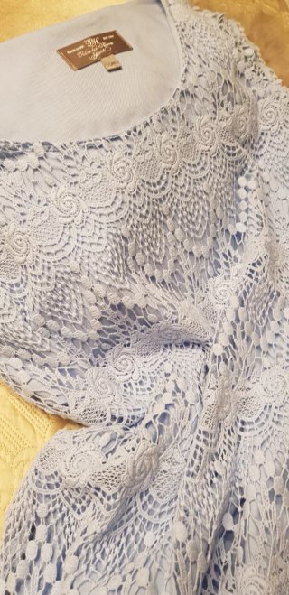 Vestido azul Pedro del Hierro