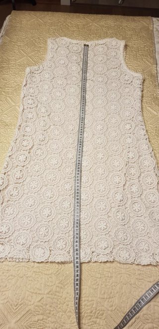 Vestido encaje beige Pedro del Hierro
