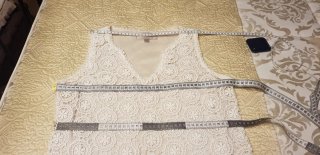 Vestido encaje beige Pedro del Hierro