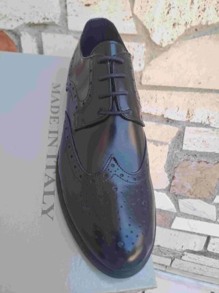 Scarpe uomo pelle 40 eleganti nere italy