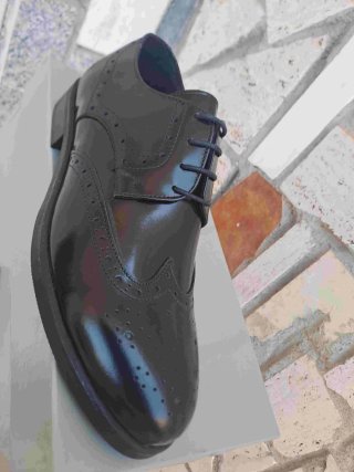 Scarpe uomo pelle 40 eleganti nere italy
