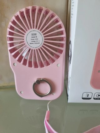 Ventoinha Portátil ALE-HOP Rosa