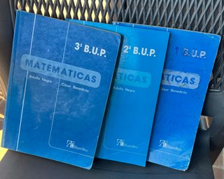 Matemáticas, 1, 2 y 3 de Bup
