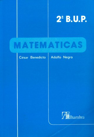 Matemáticas, 1, 2 y 3 de Bup