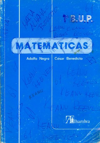 Matemáticas, 1, 2 y 3 de Bup