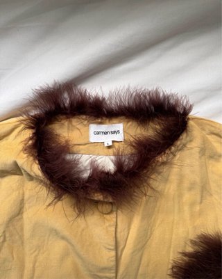 Chaqueta algodón y plumas